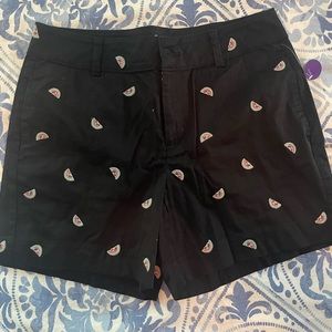St. John’s Bay Black Watermelon Shorts